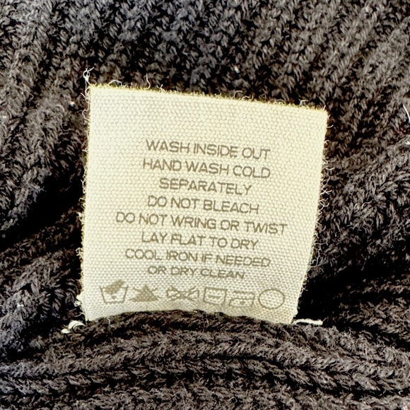 INTERMIX Black Ribbed Knit Sweater - Picture 9 of 9